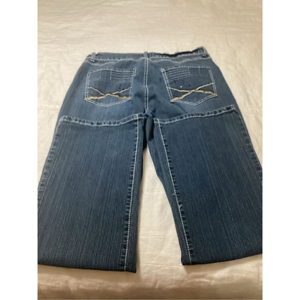 U-51 Women’s Jeans Dark Wash Straight Leg 14 View 2